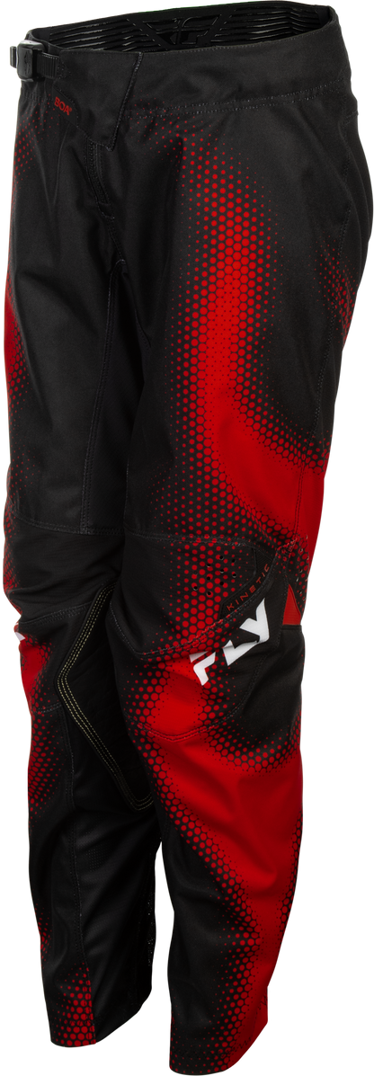 Youth Kinetic Torch Pants Black/Red/White Sz 22