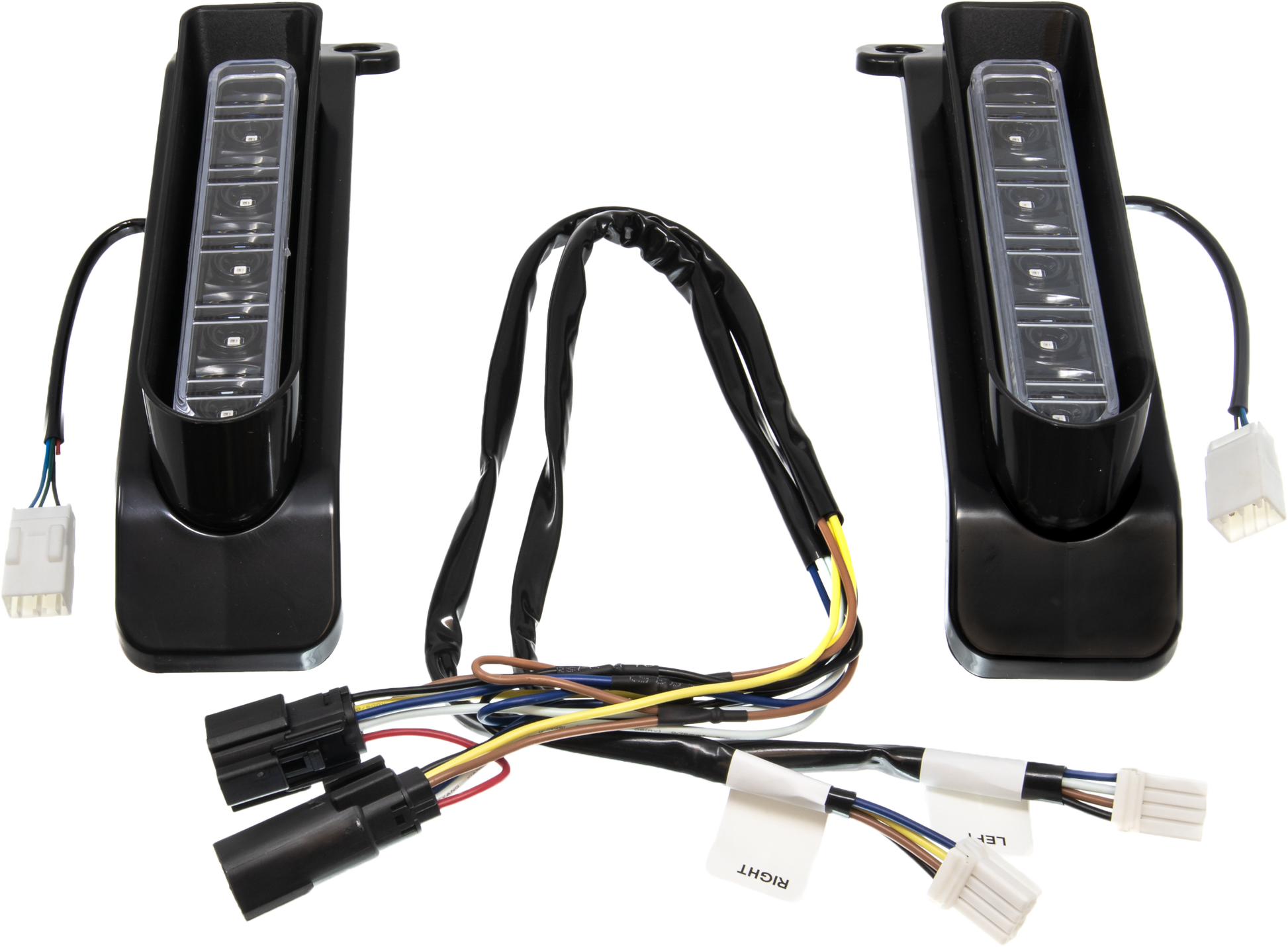 Saddlebag Filler Led Inserts Black