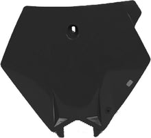 Front Number Plate Black