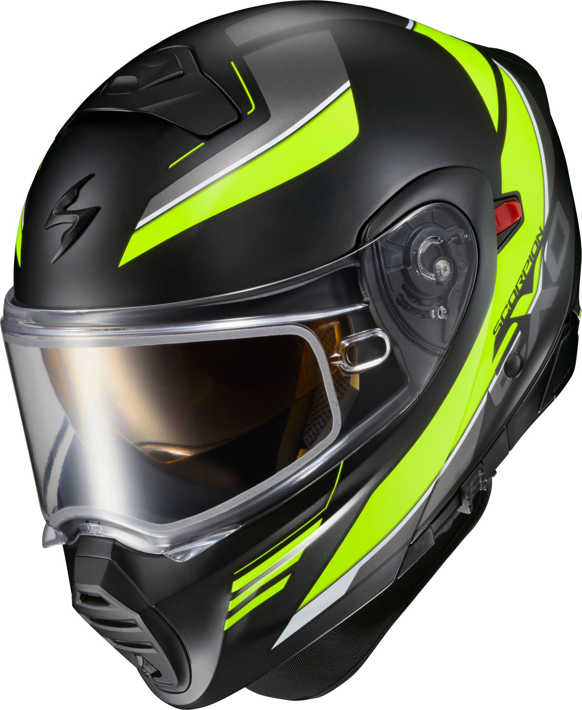 Exo Gt930 Cold Weather Helmet Modulus Hi Vis Sm (Electric)