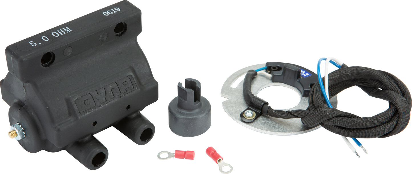 Dyna S Ign/Coil Kit Dual Fire 1970 & Later