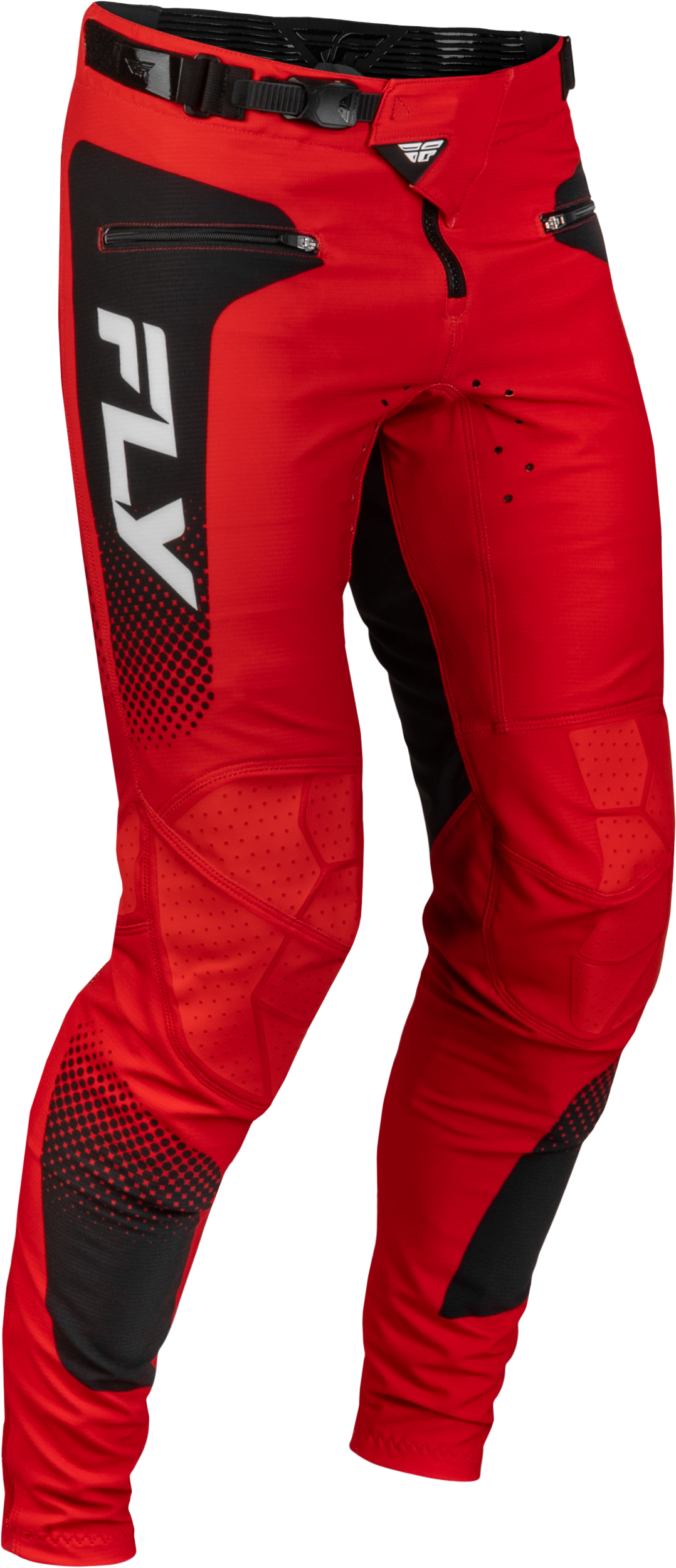 Yth Rayce Sonar Bicycle Pants Red/Black/White Sz 26