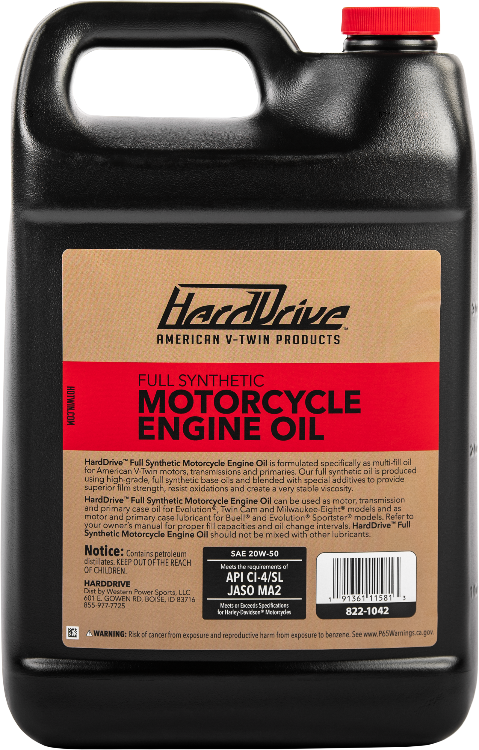 Full Syn Engine Oil 20w50 1 Gal (4/Case  Sold Ea)