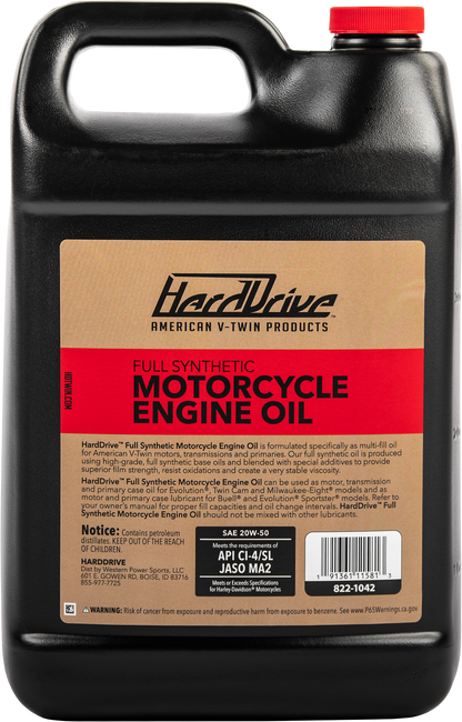 Full Syn Engine Oil 20w50 1 Gal (4/Case  Sold Ea)