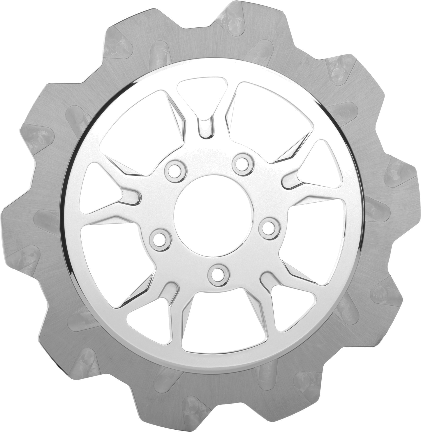 B 52 Rr 11.5 Rotor Chr/Silver Crown Cut