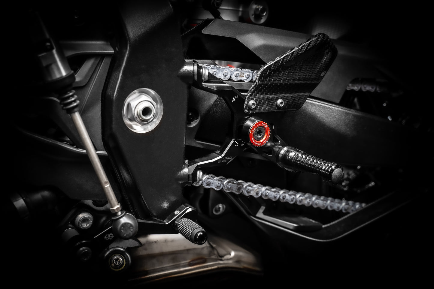 Gilles MUE2 Rearset for BMW S1000R / M1000R (2021+)
