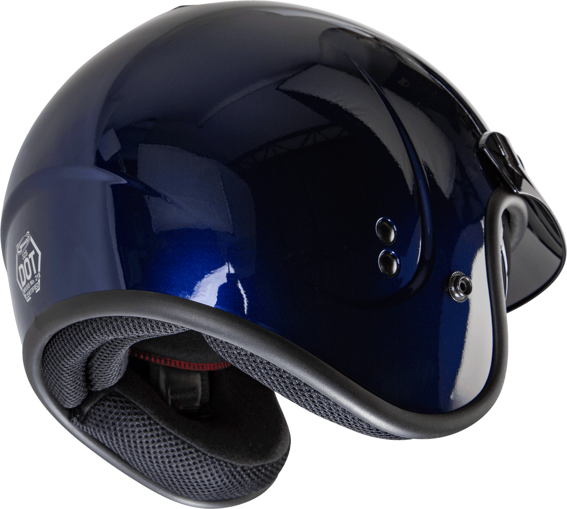 Gm 32 Open Face Helmet Blue 3x