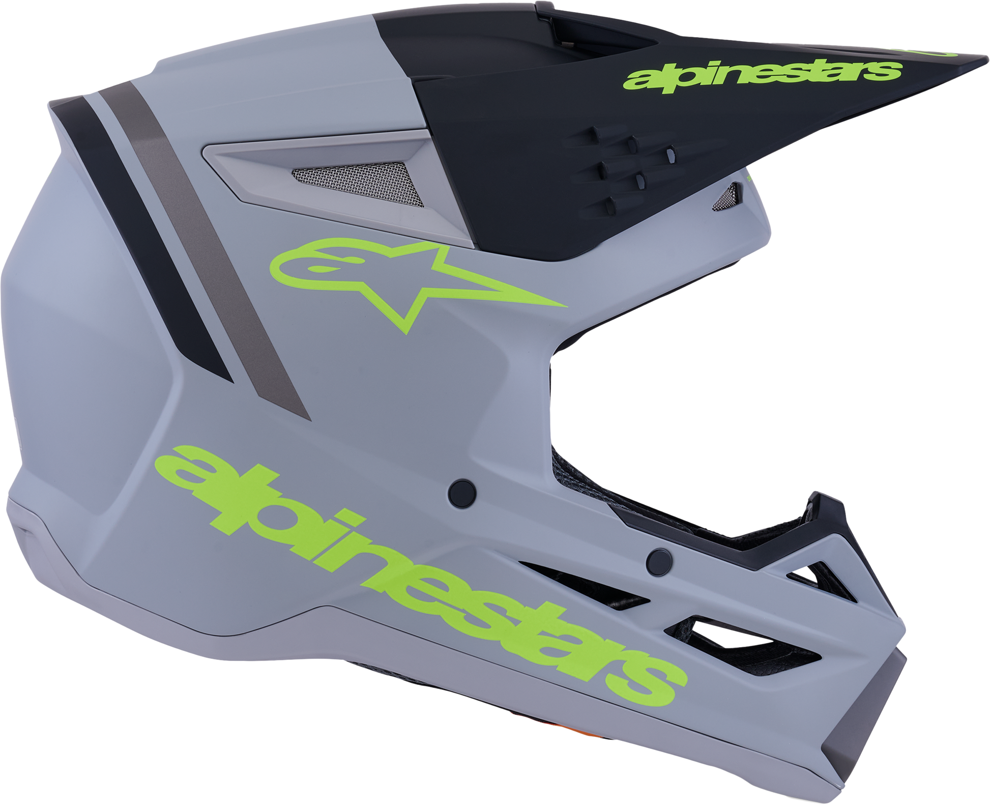 Sm3 Radium Helmet Gry/Blk/Ylw Fluo Matt Md