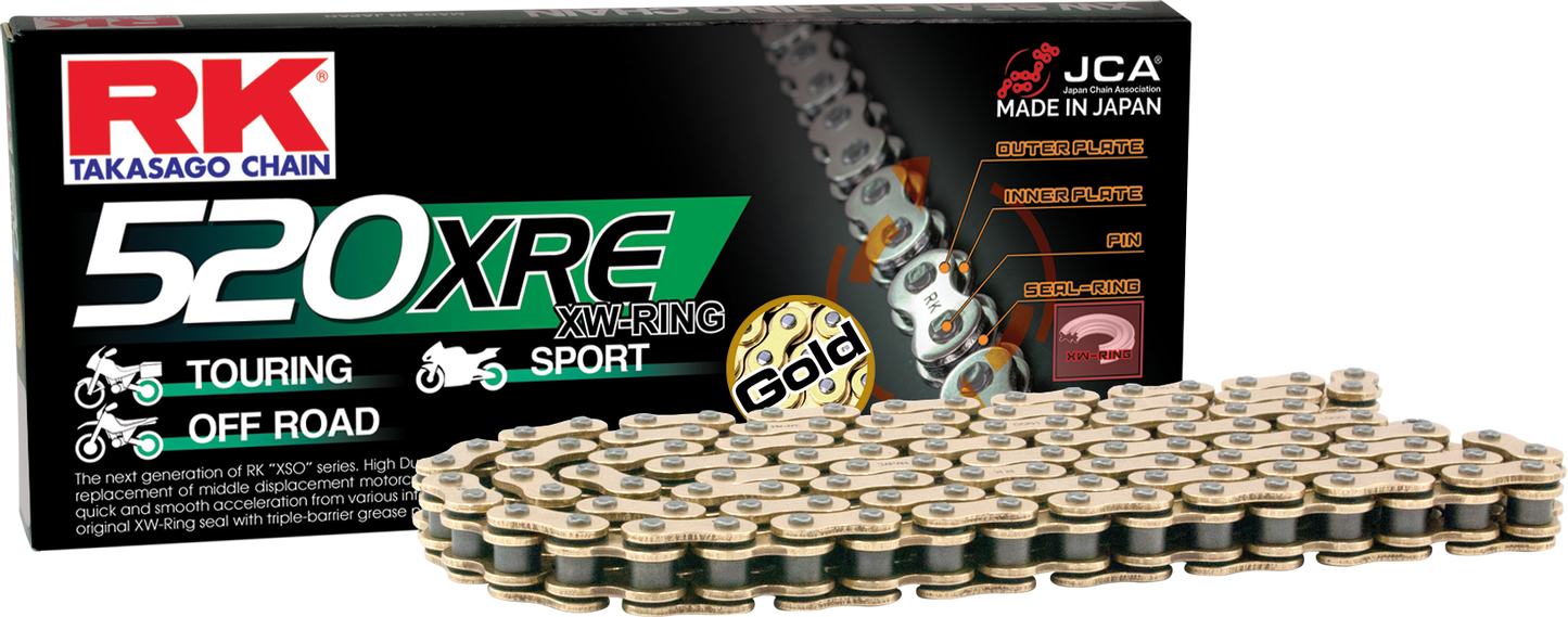 Gb520xre Drive Chain Gold 520 X 130