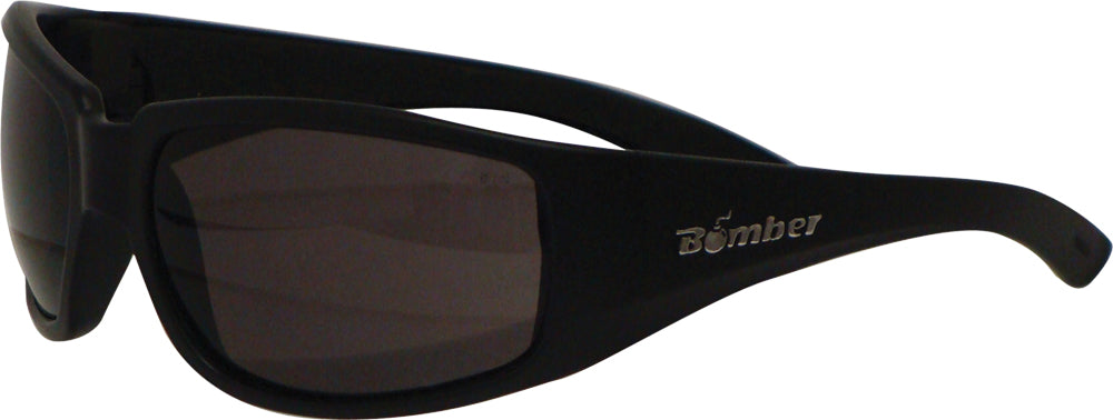 Stink Bomb Safety Eyewear Matte Black W/Smoke Lens