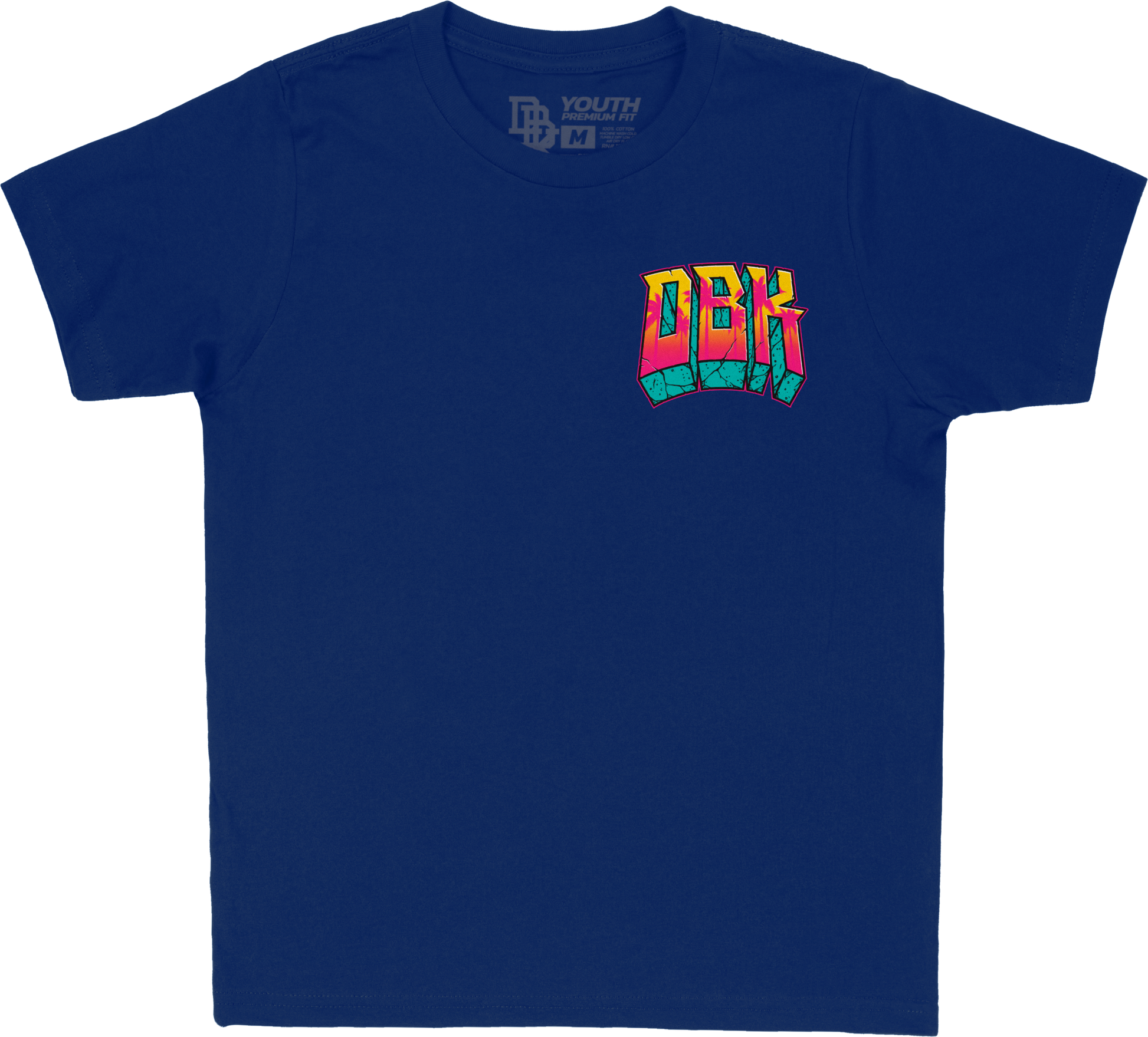 Block X Block Youth Tee Royal Ys