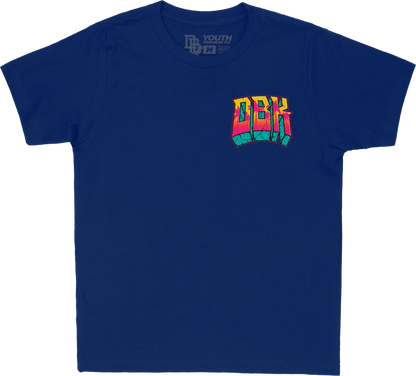 Block X Block Youth Tee Royal Ym