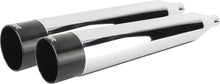 Comp S Slip On Tc Flh/Flt Chrome W/Black Endcap