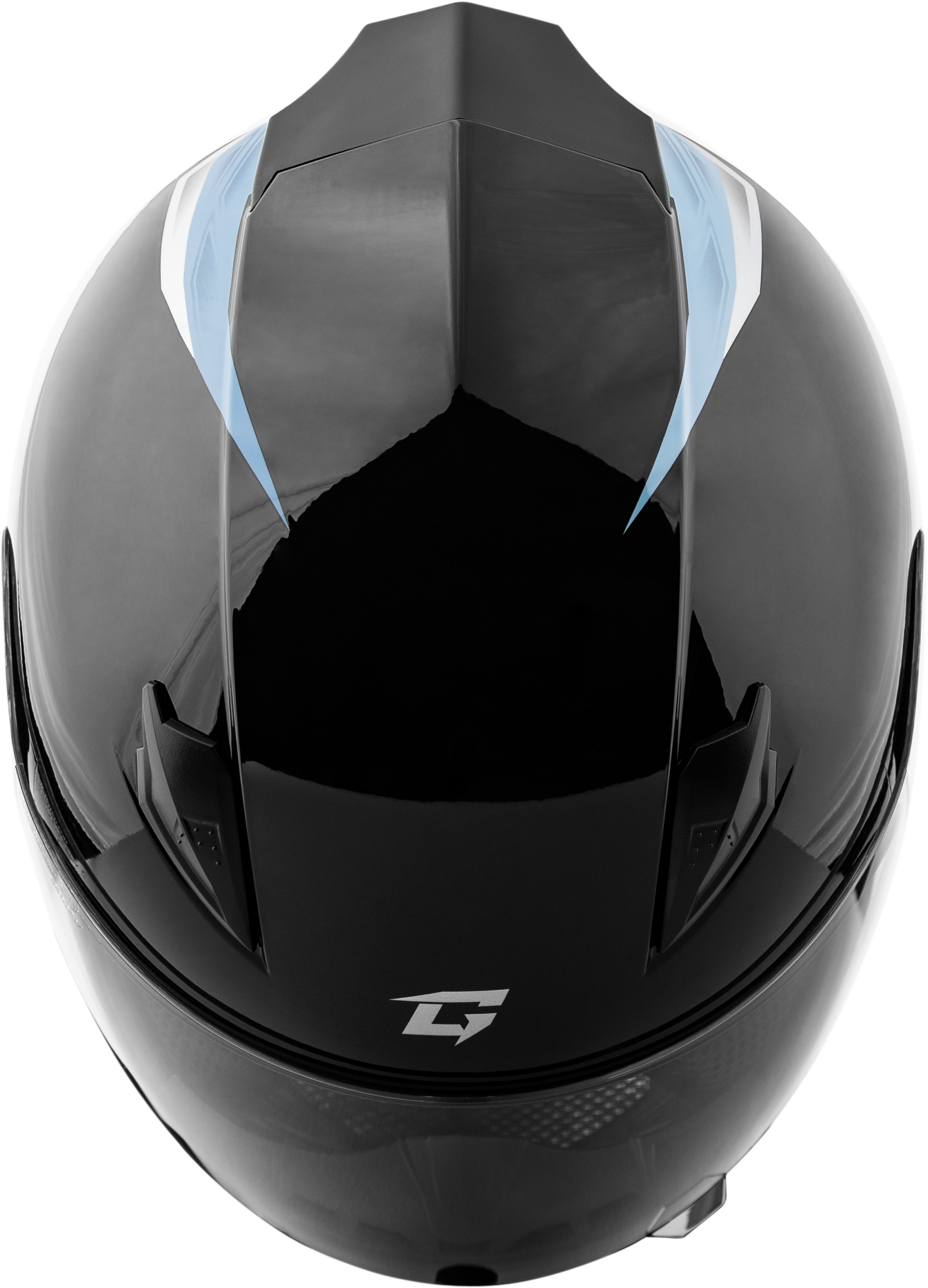 Ff 49 Syth Helmet Black/Silver Blue Xl