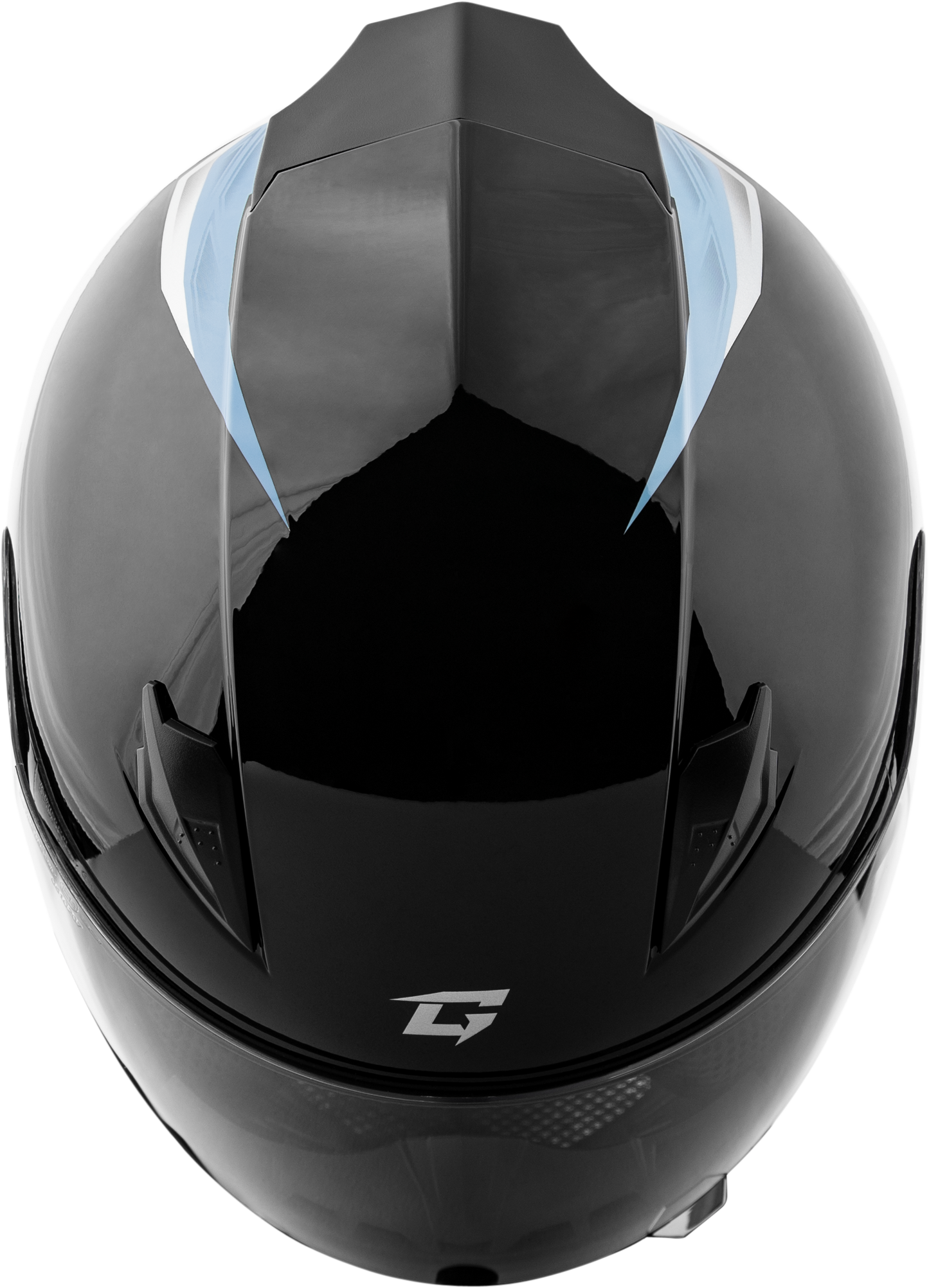 Ff 49 Syth Helmet Black/Silver Blue Md