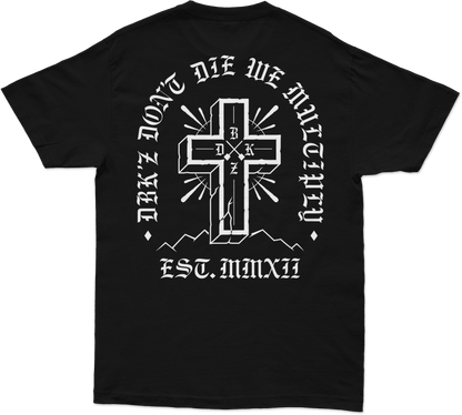 Multiply Tee Black Lg
