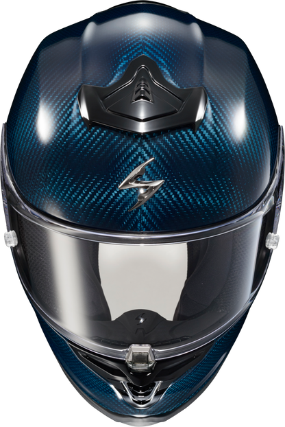 Exo R1 Air Full Face Helmet Carbon Blue Sm