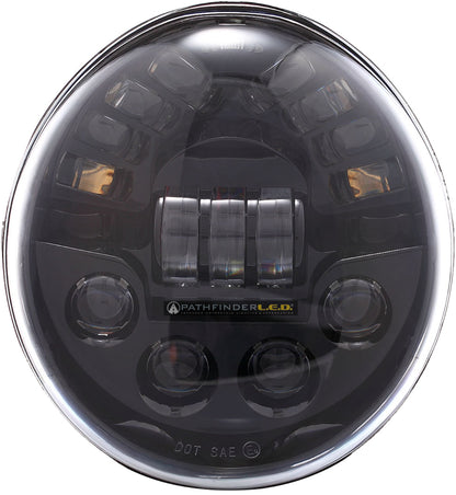 V Rod Headlight Black