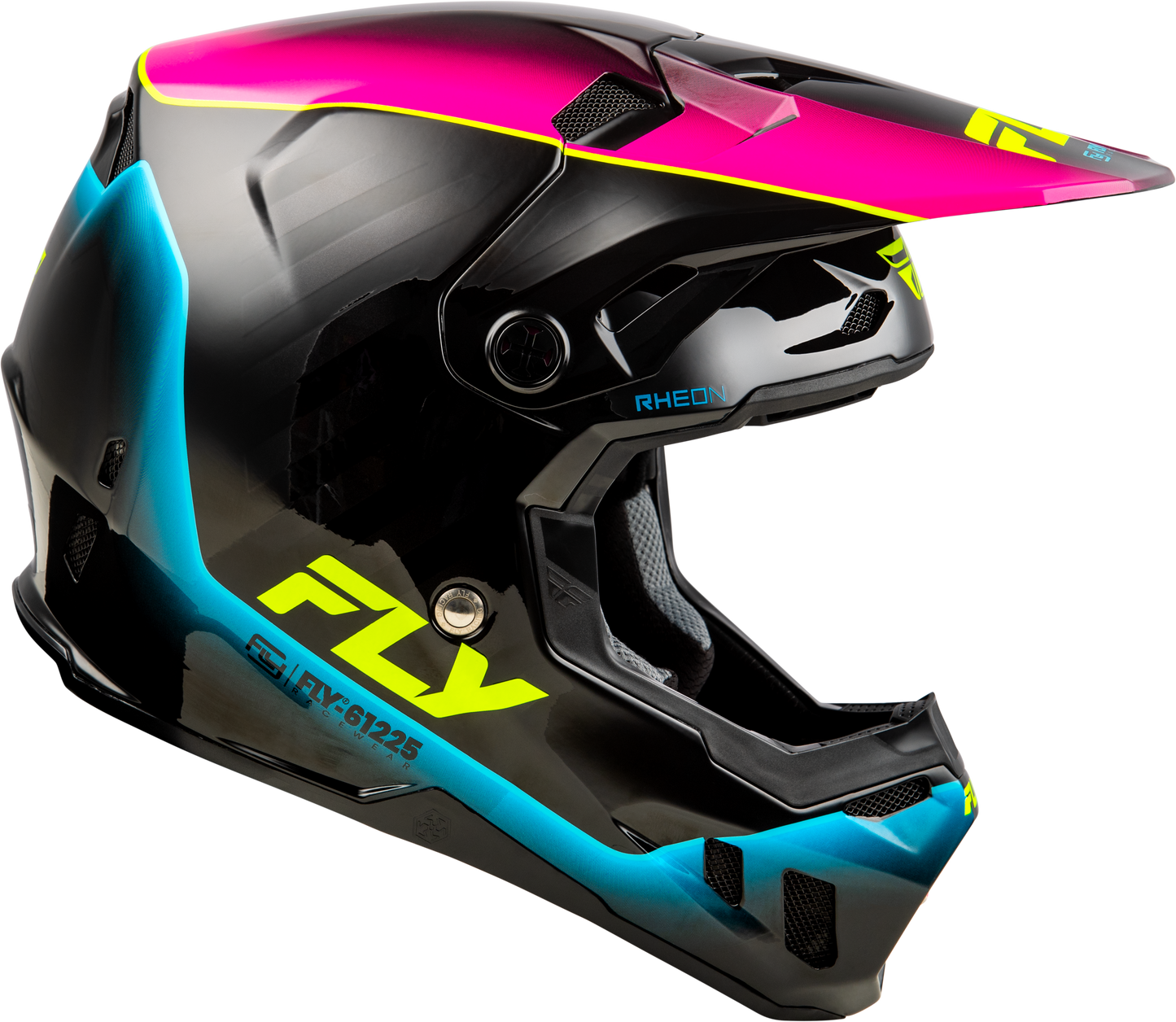 Formula Cc Underglow Helmet Black/Pink/Blue Md
