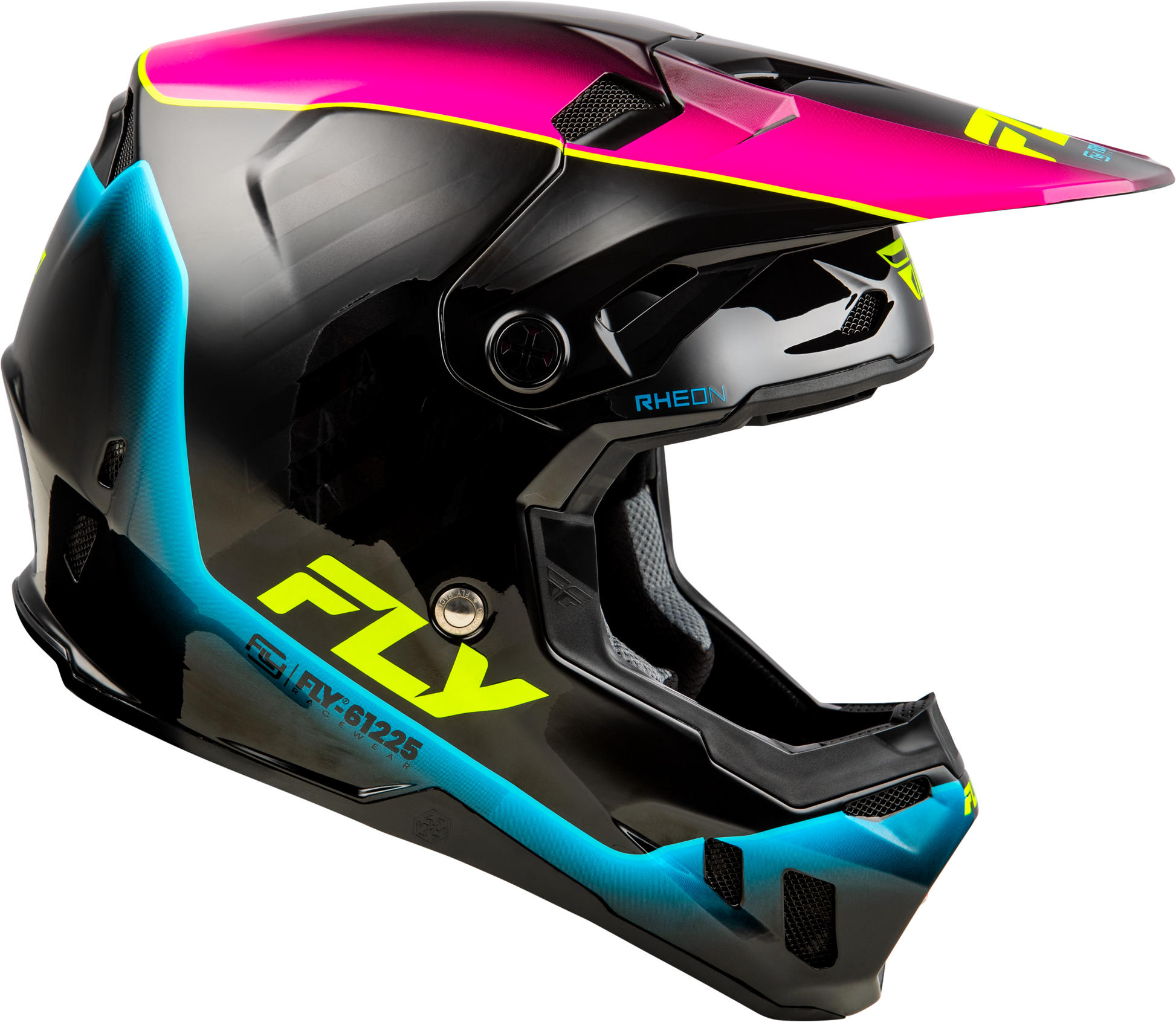 Formula Cc Underglow Helmet Black/Pink/Blue Sm