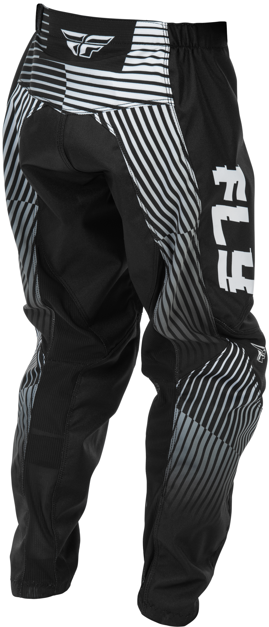 Youth F 16 Pants Black/White Sz 18