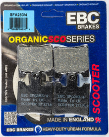 Brake Pads Sfa283/4 Organic