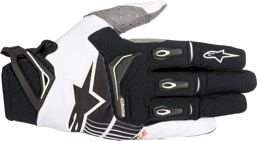 Techstar Gloves Black/White 2x