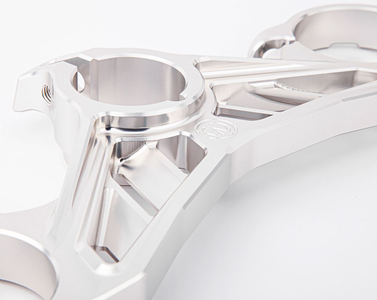 Motocorse Billet Aluminum Upper Triple Clamp (Yoke) for Ducati Panigale V4 / S / R / Speciale - 52mm Ohlins SBK Forks (18-24)