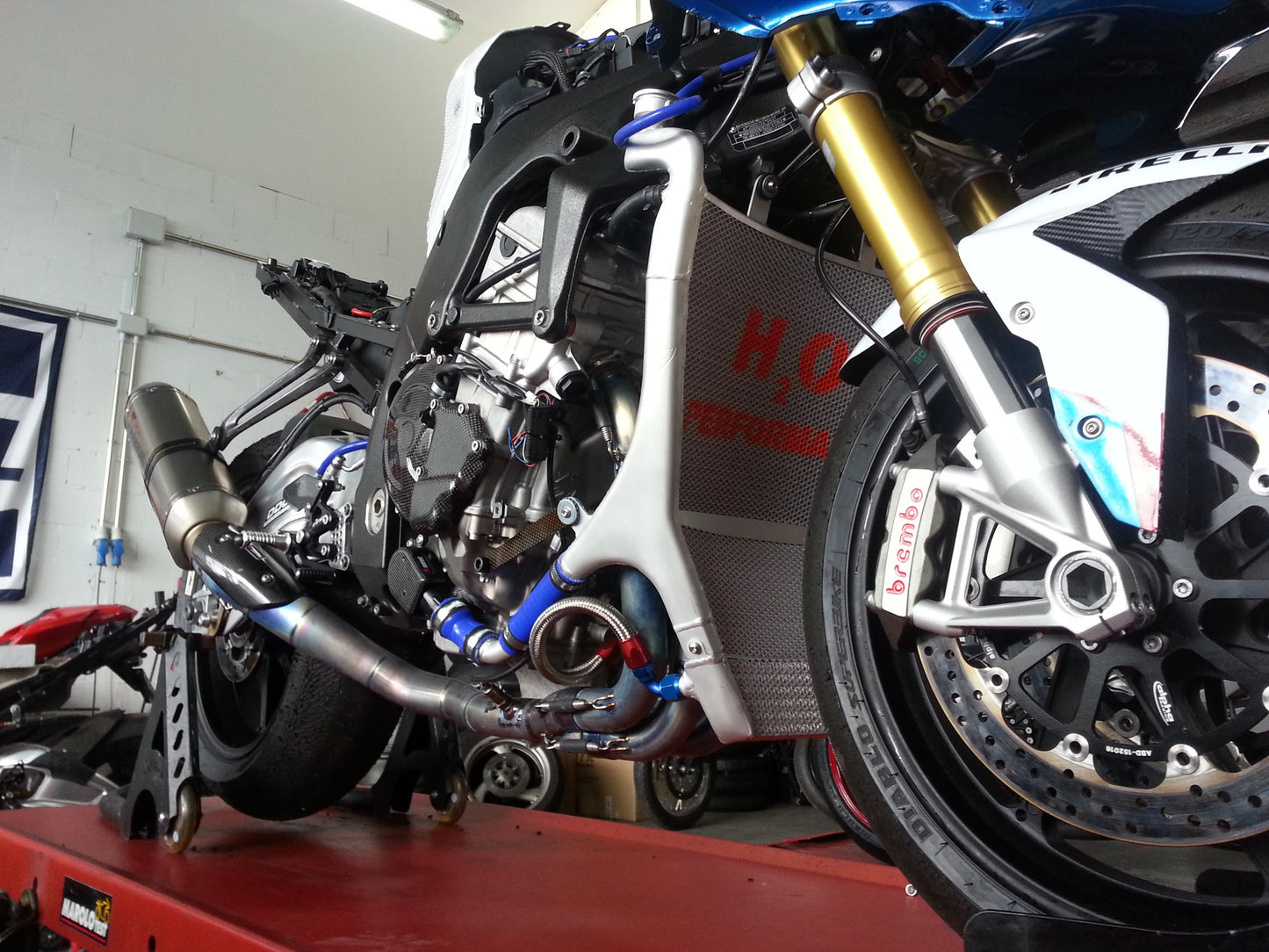 Galletto Radiatori ( H2O Performance ) WSBK Oversize Radiator kit For BMW S1000RR (09-19)