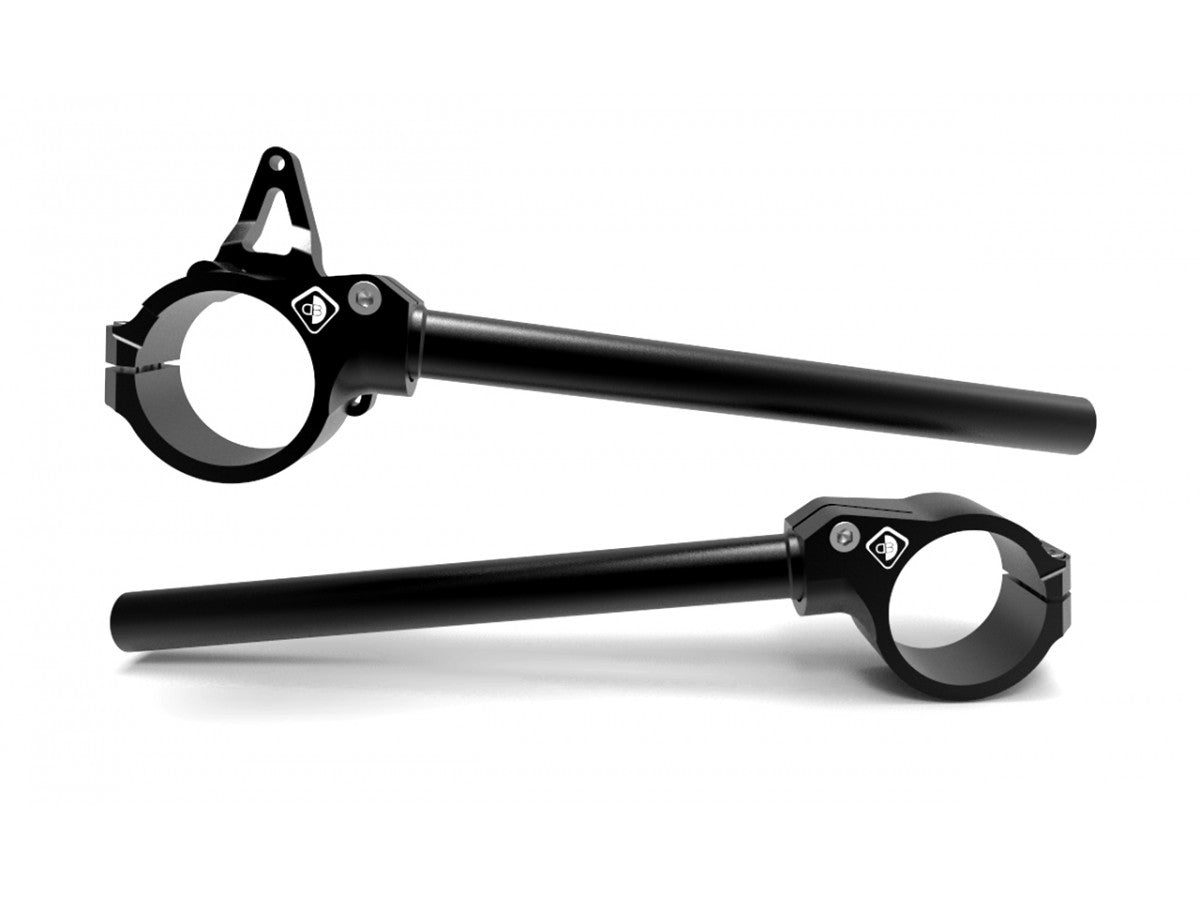 DBK Special Parts (Ducabike) GP Adjustable Clip-Ons For Panigale V4 (2025+) - 15mm Offset, 10mm rise