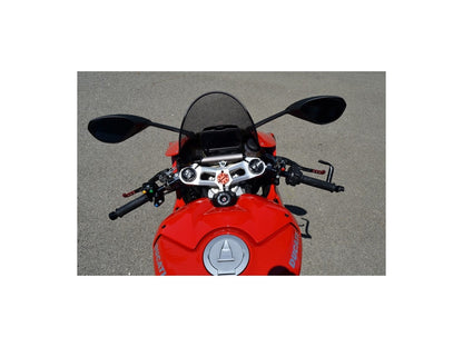 DBK Special Parts (Ducabike) GP Adjustable Clip-Ons For Panigale V4 / S / Speciale - 15mm Offset