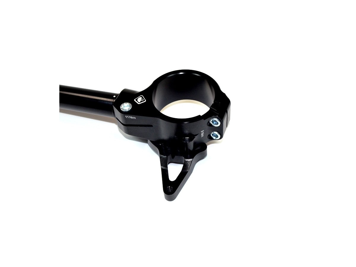 DBK Special Parts (Ducabike) GP Adjustable Clip-Ons For Panigale V4 (2025+) - 15mm Offset, 10mm rise