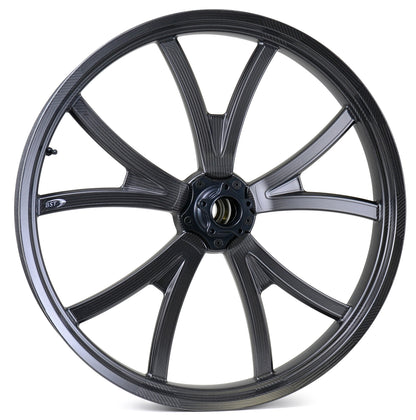 BST Torque TEK 5 Split Y-Spoke Carbon Fiber Front Wheel for the Harley Davidson, Indian, and V-Twin Custom Models - 3.0 x 19