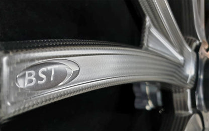 BST Torque TEK 5 Split Y-Spoke Carbon Fiber Front Wheel for the Harley Davidson, Indian, and V-Twin Custom Models - 3.5 x 26