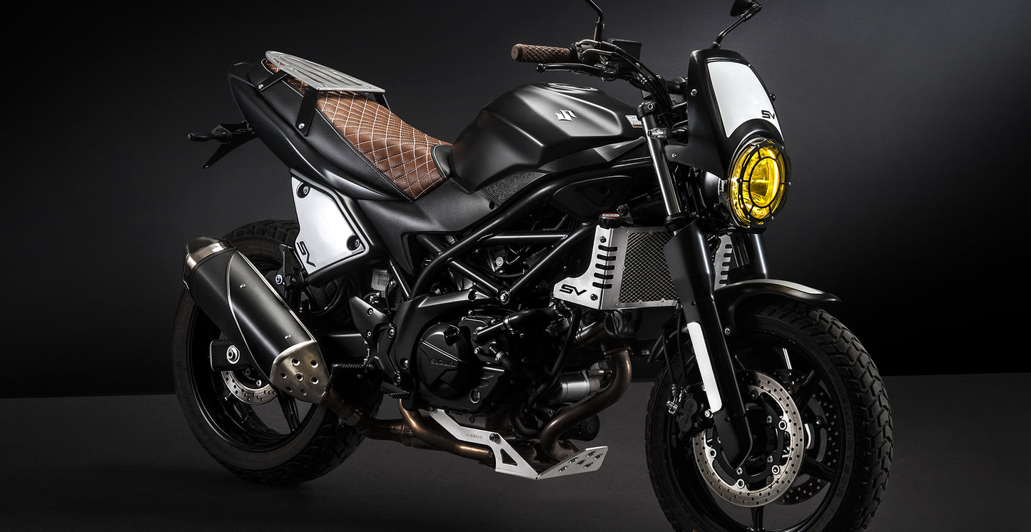 C-Racer Scrambler Seat for the Suzuki SV650 (2016+) - SCRSV