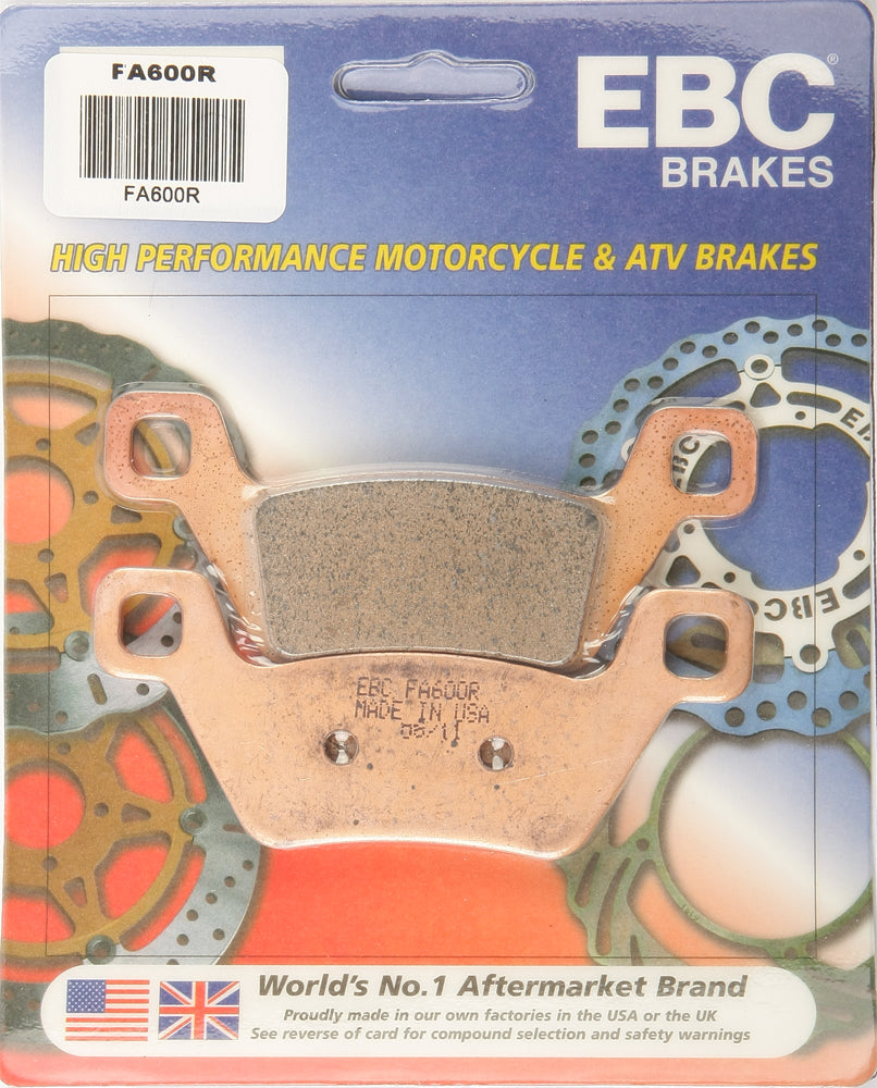 Brake Pads Fa600r Sintered R Series