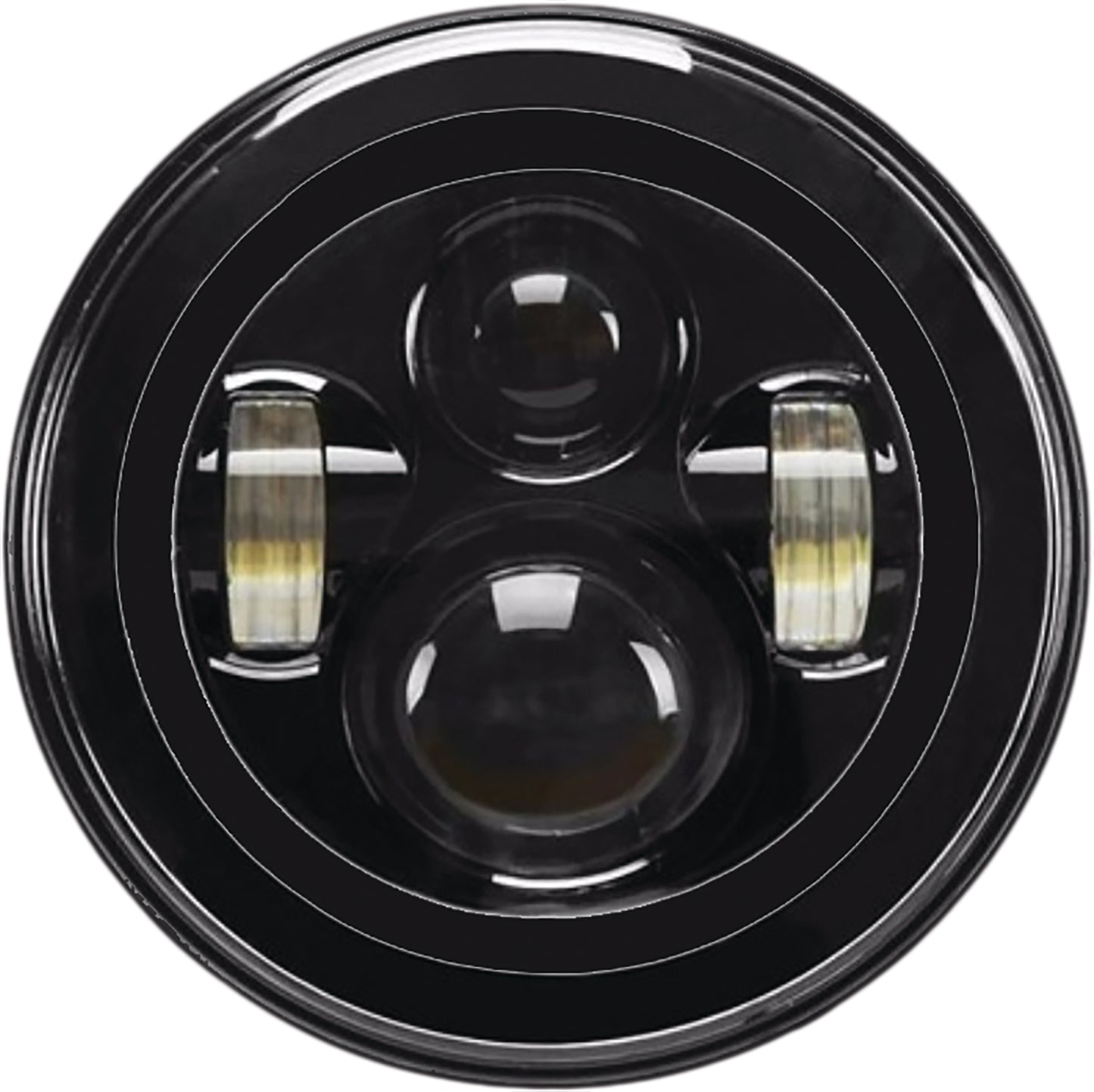 High Definition 7" Led Headlight Black