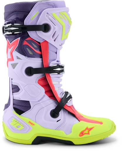 Tech 10 Supervented Purp/Ylw Fluo/Diva Pink 9