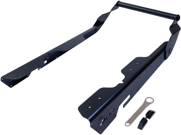 Rear Bumper Black Ac Catalyst 154"