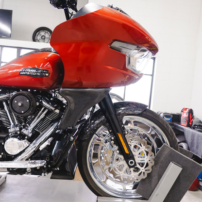 Carbon Fiber Fairing Lowers Cvo Road Glide 23 25