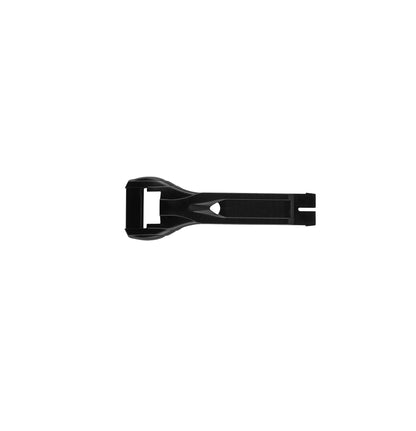 Short Boot Strap Black