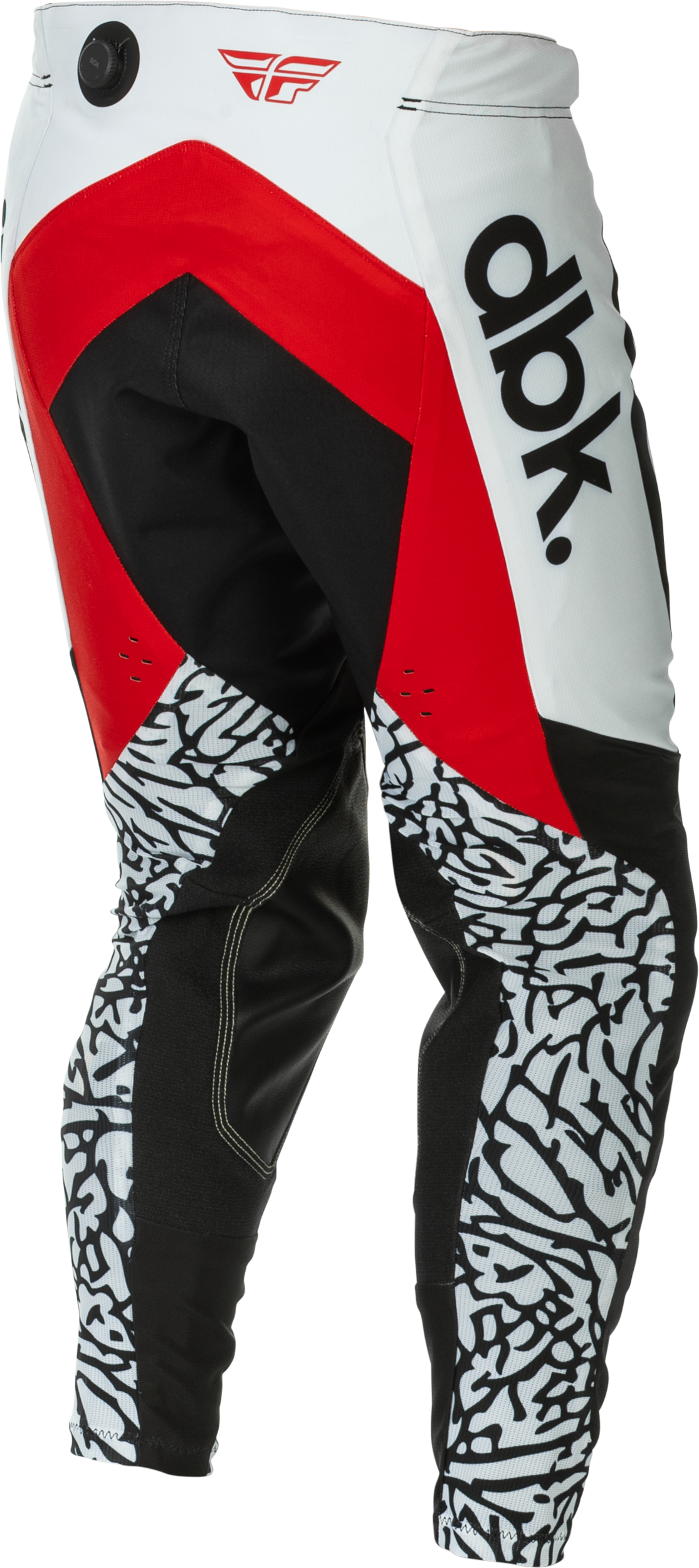 Evolution  Dst  Dbk Pants Black/White/Red Sz 34
