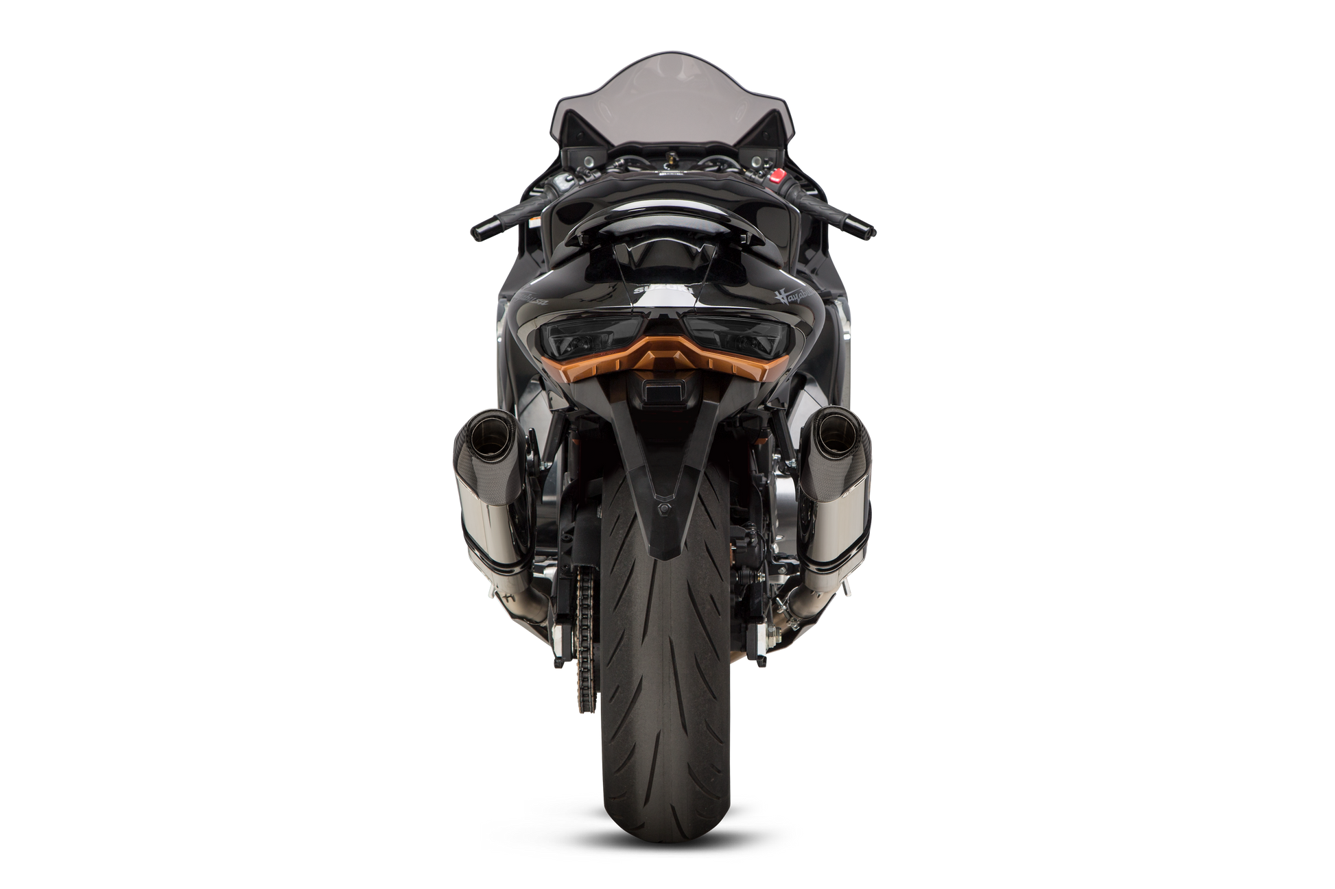 Exhaust Race R77 Slip On Ss/Cf Suz