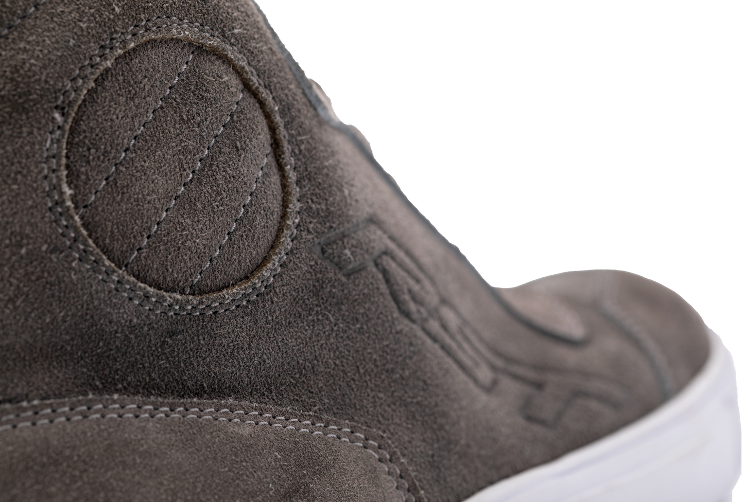 Hitop Moto Sneaker Ce Boot Grey Suede  Sz 7