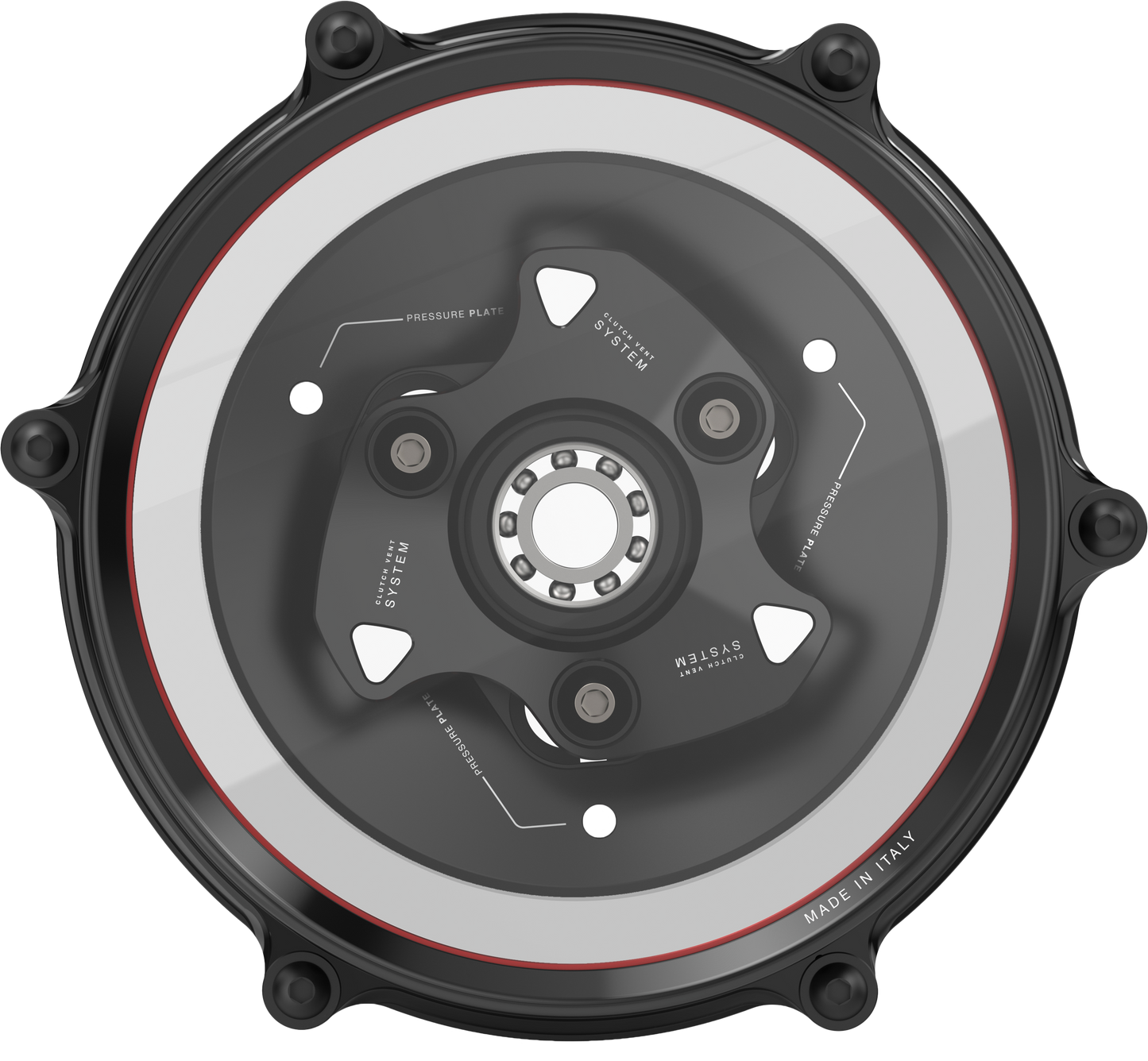 Clutch Cover Black Duc V4