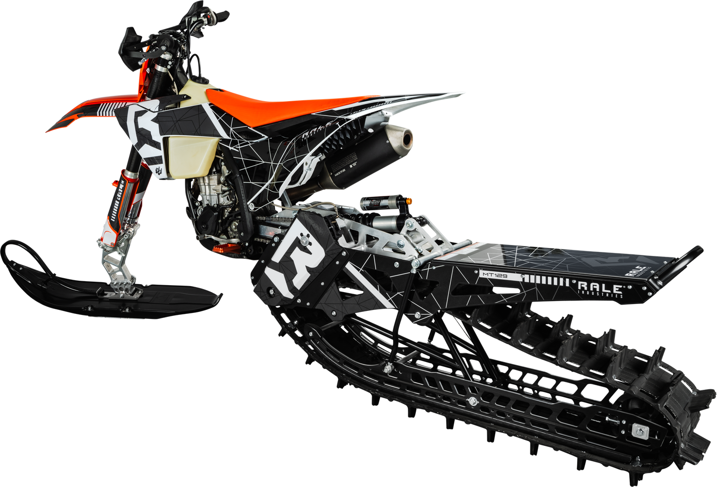 Rale Industries 2024 Mt129 Snowbike Conversion Kit