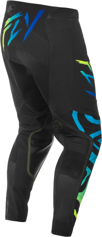 Evolution  Dst Zen Pants Black/Blue/Hi Vis Sz 28