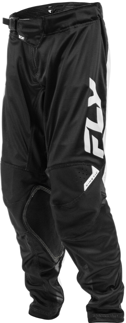 Youth Kinetic Mesh Pants Black/White Sz 22