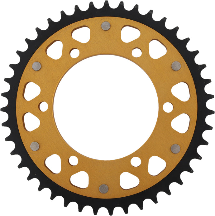 Rear Stealth Sprocket Alu/Stl 43t 530 Gld Yam
