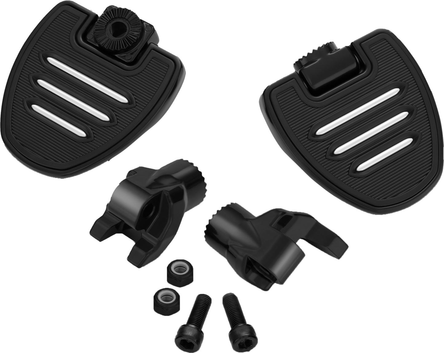 Commander Driver Floorboard Mini Black Can